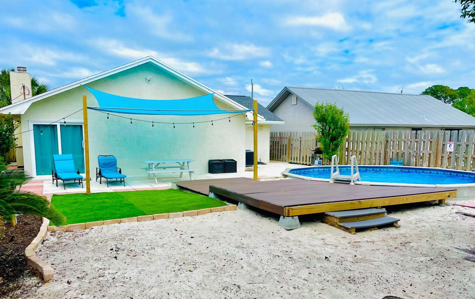 Sea Salt Vacation Home, Private Pool - Walk To Beach Panama City Beach Buitenkant foto
